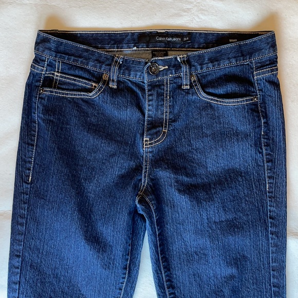 Calvin Klein Straight Leg Jeans, dark denim - Picture 4 of 10